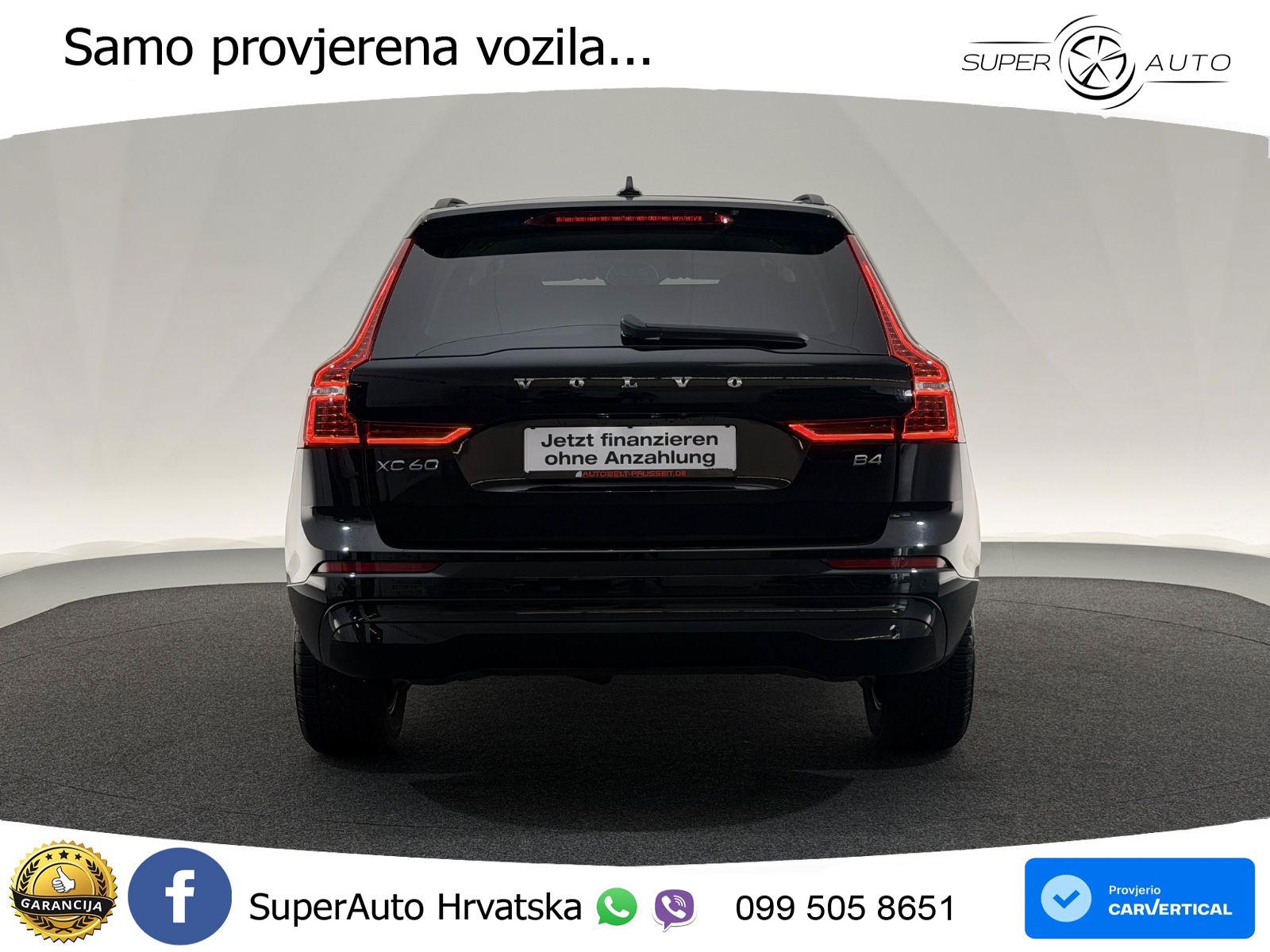 Volvo XC60 B4 Diesel FWD Geartronic LED+GR SJED+ACC
