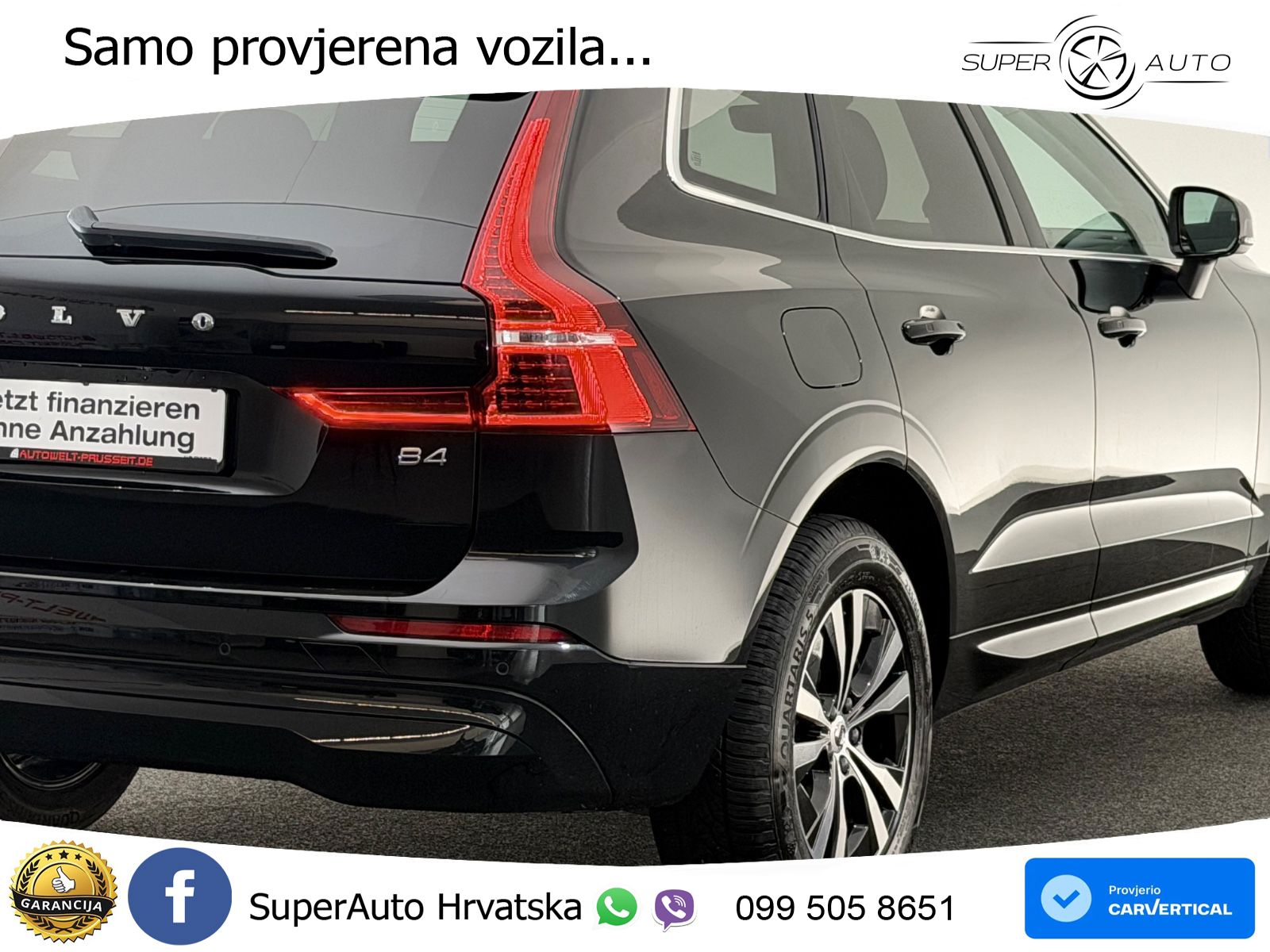 Volvo XC60 B4 Diesel FWD Geartronic LED+GR SJED+ACC