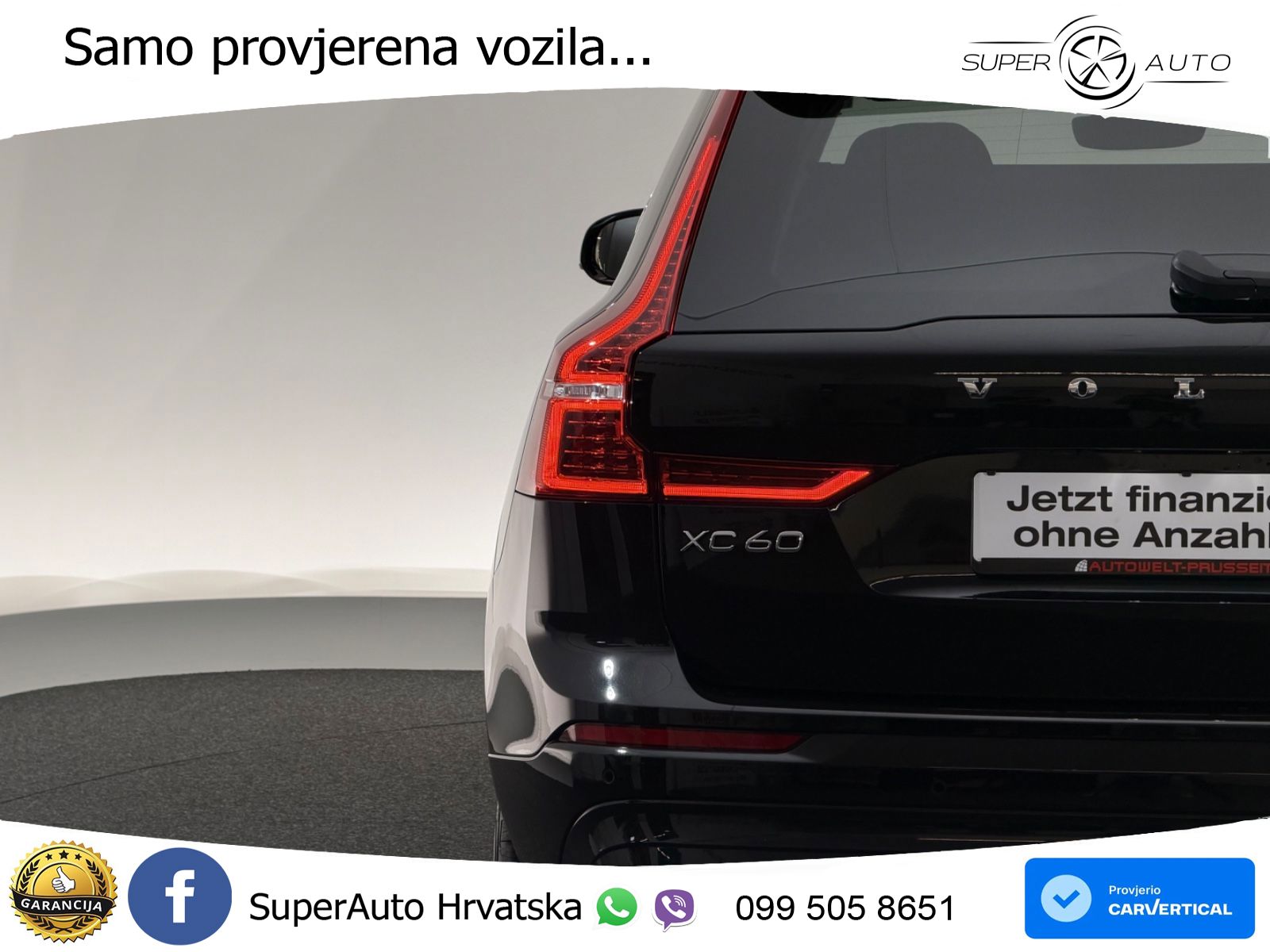 Volvo XC60 B4 Diesel FWD Geartronic LED+GR SJED+ACC