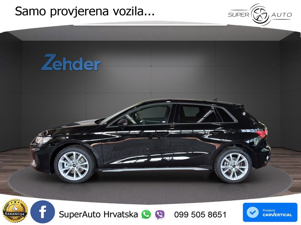 Audi A3 Sportback 40 TFSI (204 KS) quattro S tronic MATRIX+GR SJED+KAM