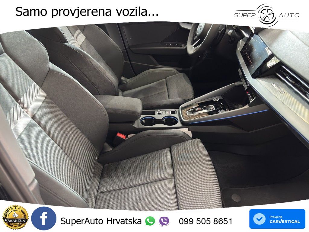 Audi A3 Sportback 40 TFSI (204 KS) quattro S tronic MATRIX+GR SJED+KAM