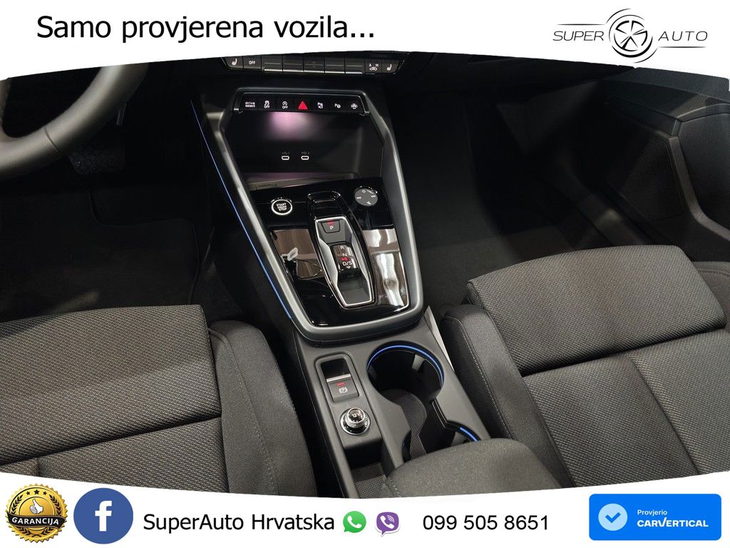 Audi A3 Sportback 40 TFSI (204 KS) quattro S tronic MATRIX+GR SJED+KAM
