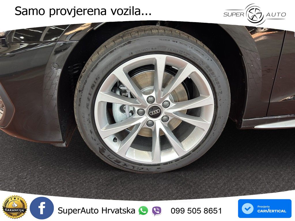 Audi A3 Sportback 40 TFSI (204 KS) quattro S tronic MATRIX+GR SJED+KAM