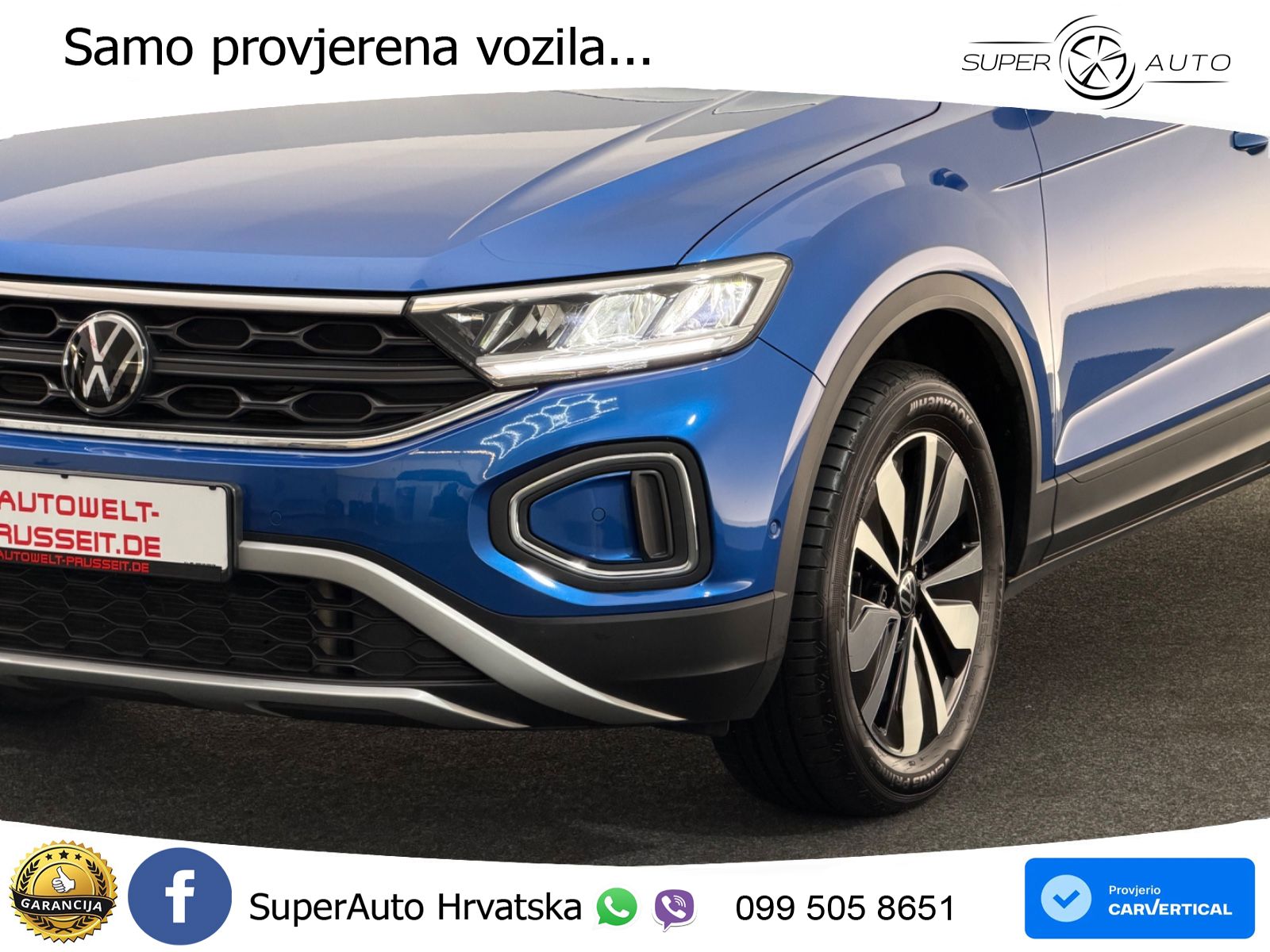 Volkswagen T-Roc I 1.5 TSI (150 KS) LED+GR SJED+ACC