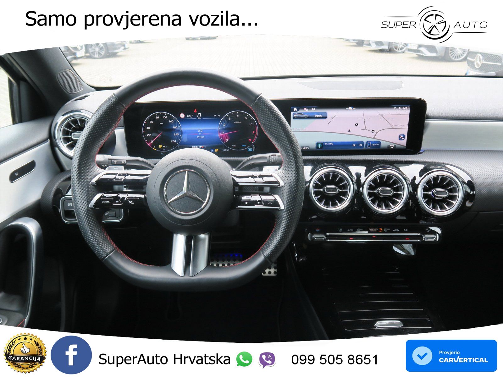 Mercedes-Benz A 200 7G-DCT AMG LED+GR SJED+ACC