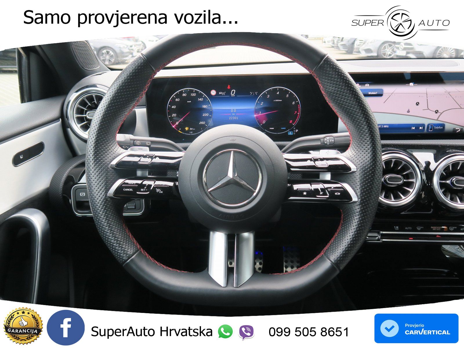 Mercedes-Benz A 200 7G-DCT AMG LED+GR SJED+ACC