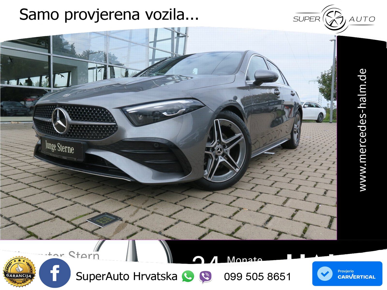 Mercedes-Benz A 200 7G-DCT AMG LED+GR SJED+ACC