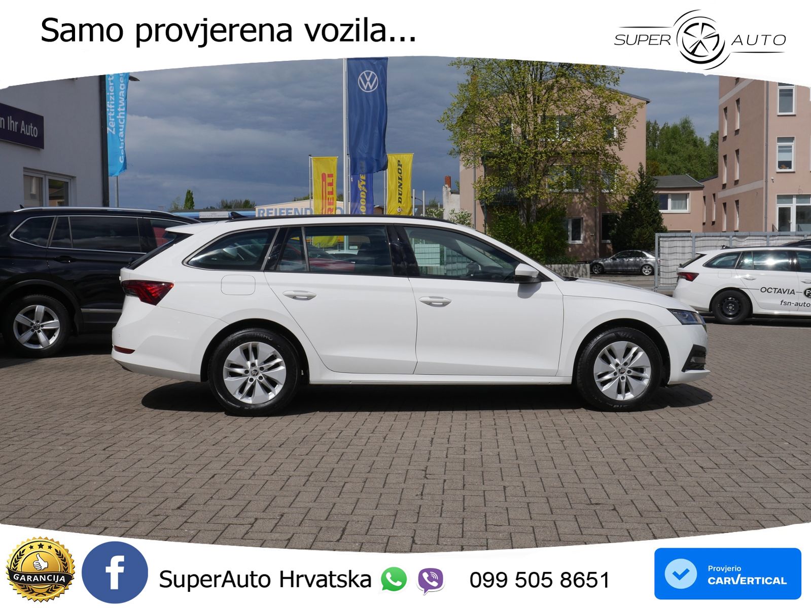 Škoda Octavia Combi 2.0 TDI (150 KS) DSG LED+GR SJED+ACC