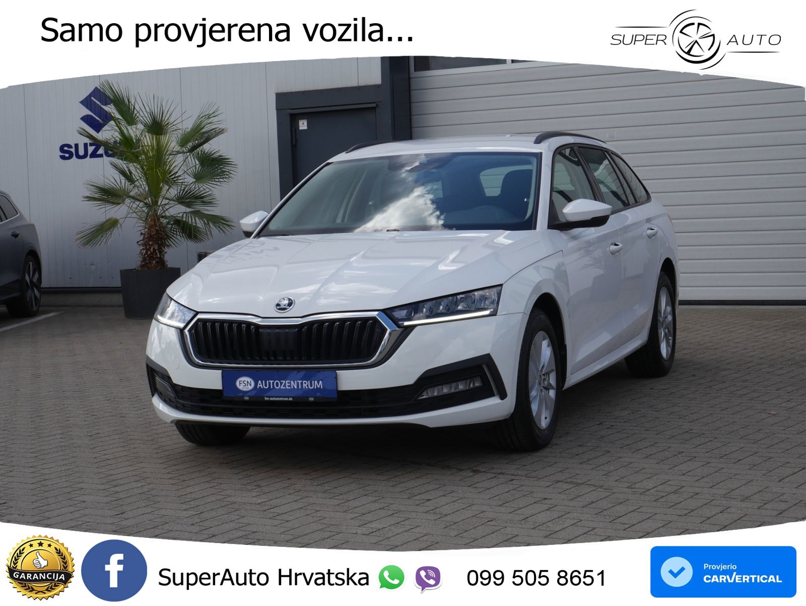 Škoda Octavia Combi 2.0 TDI (150 KS) DSG LED+GR SJED+ACC