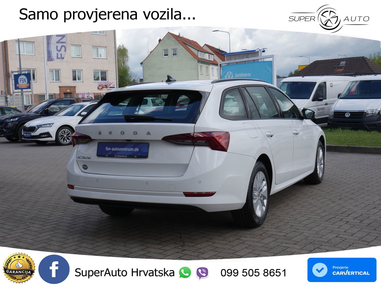 Škoda Octavia Combi 2.0 TDI (150 KS) DSG LED+GR SJED+ACC