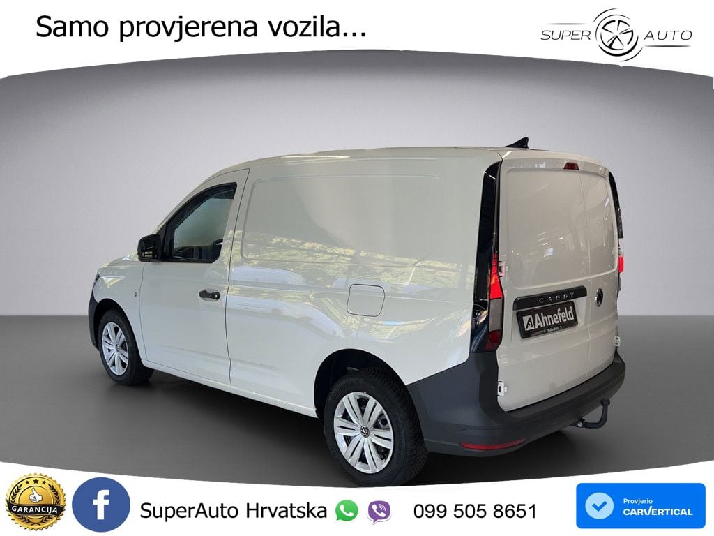 Volkswagen Caddy Cargo Motor: 2,0 l TDI EU6 SCR 90 kW Getri 122 KS