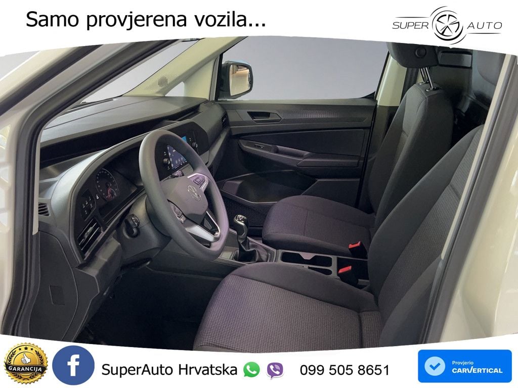 Volkswagen Caddy Cargo Motor: 2,0 l TDI EU6 SCR 90 kW Getri 122 KS