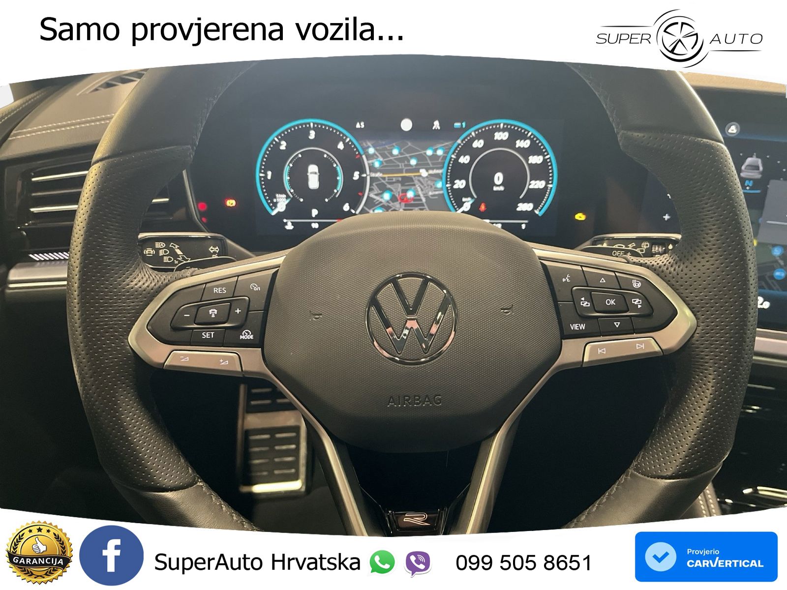 Volkswagen Touareg 3.0 V6 TDI (286 KS) 4MOTION Tiptronic ZRAČNI+ACC+GR SJED+KAM+PANO