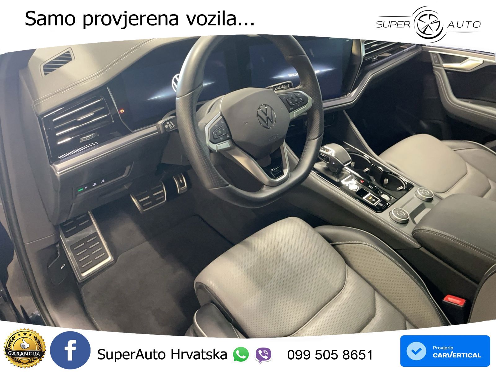 Volkswagen Touareg 3.0 V6 TDI (286 KS) 4MOTION Tiptronic ZRAČNI+ACC+GR SJED+KAM+PANO