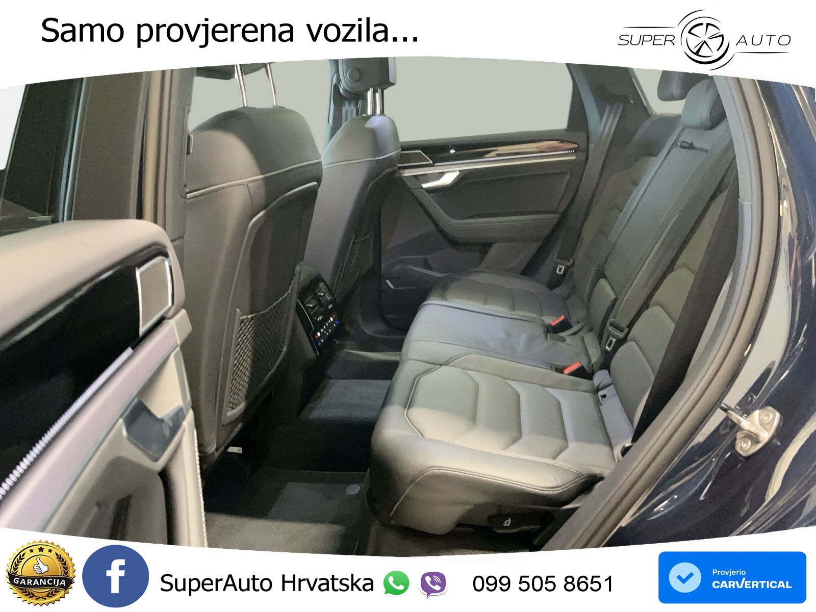 Volkswagen Touareg 3.0 V6 TDI (286 KS) 4MOTION Tiptronic ZRAČNI+ACC+GR SJED+KAM+PANO