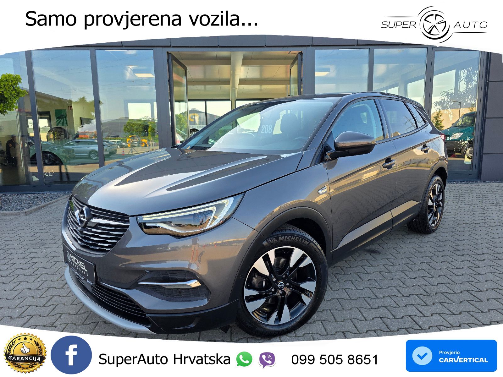 Opel Grandland X 1.5d (130 KS) Automatic Ultimate LED+GR SJED+ACC