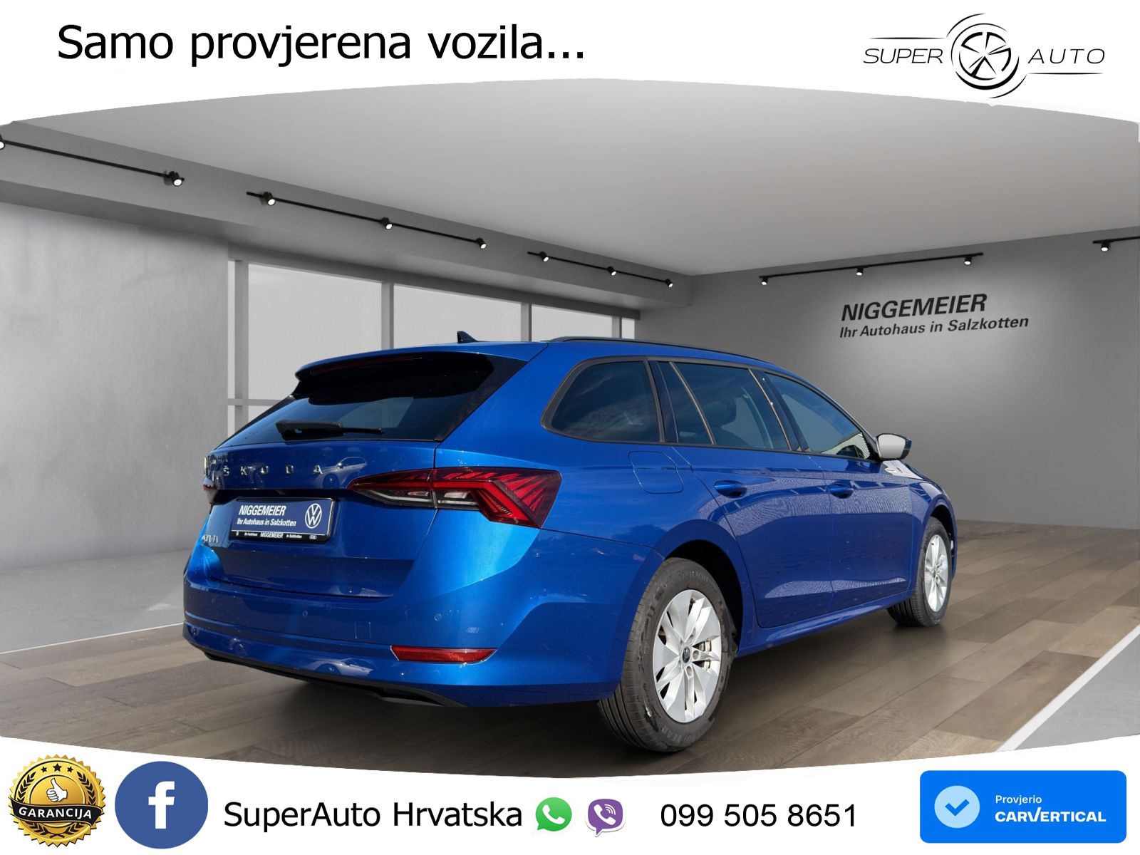Škoda Octavia Combi 2.0 TDI (150 KS) DSG LED+GR SJED+ACC