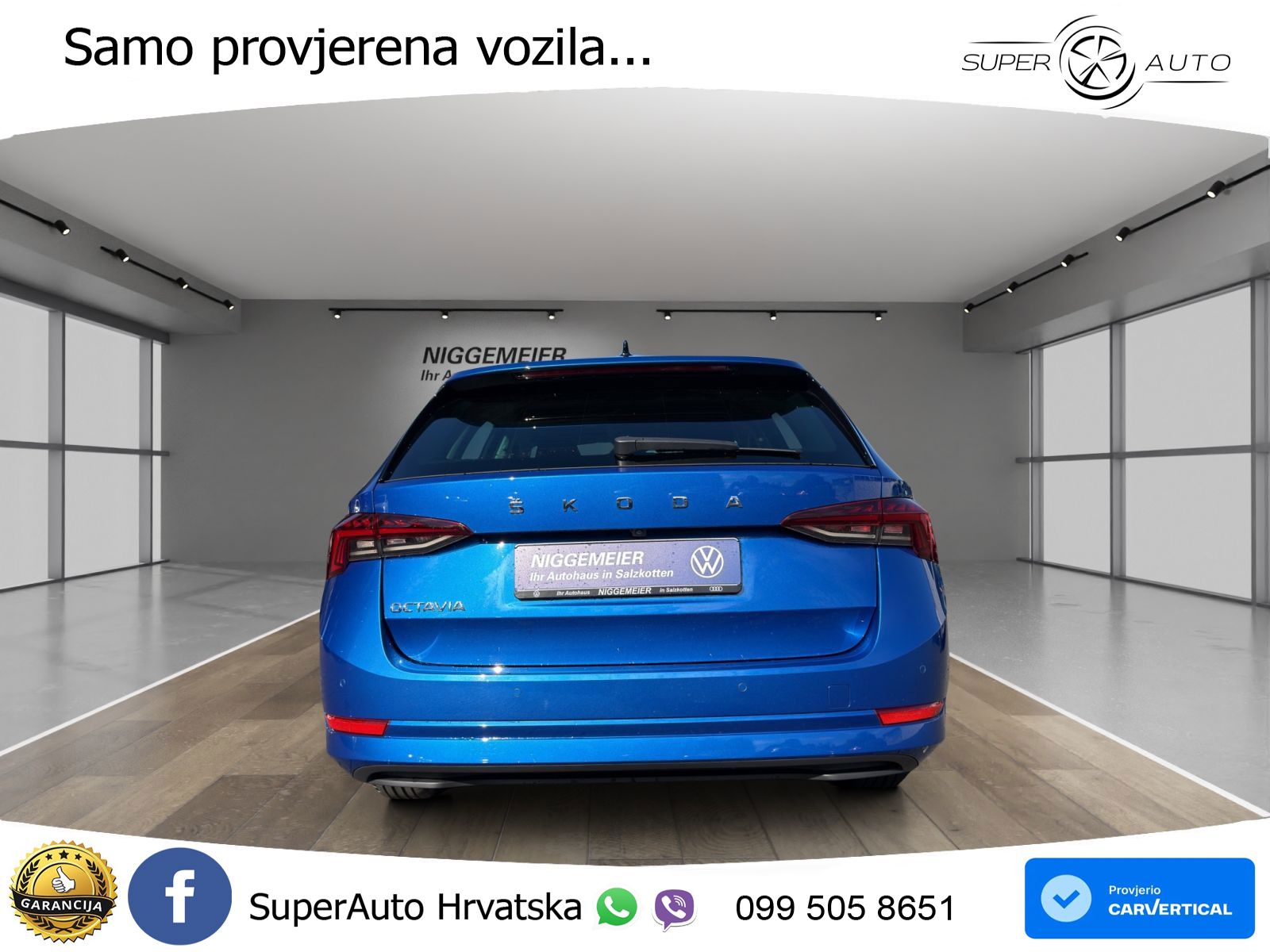 Škoda Octavia Combi 2.0 TDI (150 KS) DSG LED+GR SJED+ACC