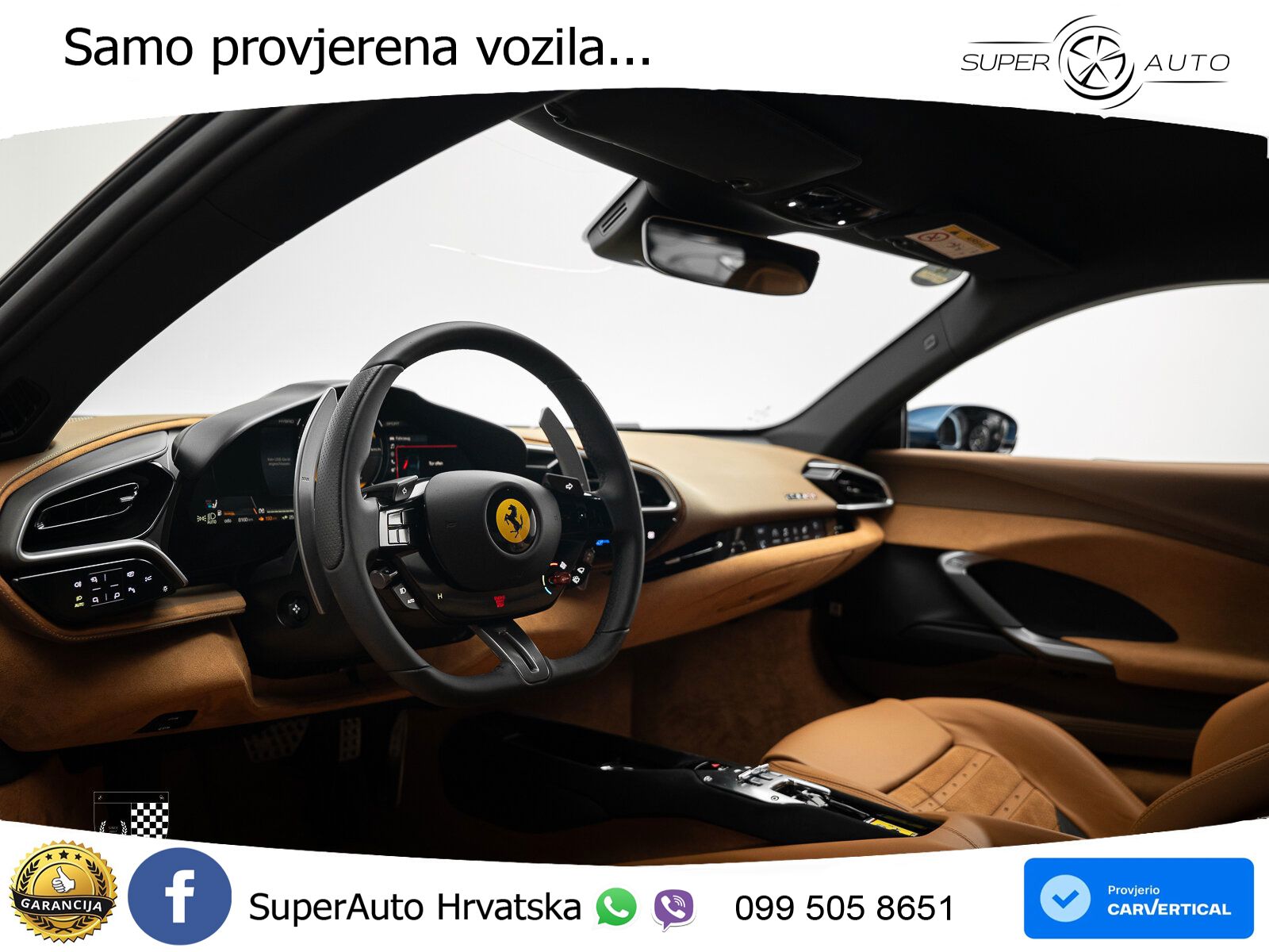 Ferrari 296 GTB 3.0 V6 (830 KS) F1 DCT