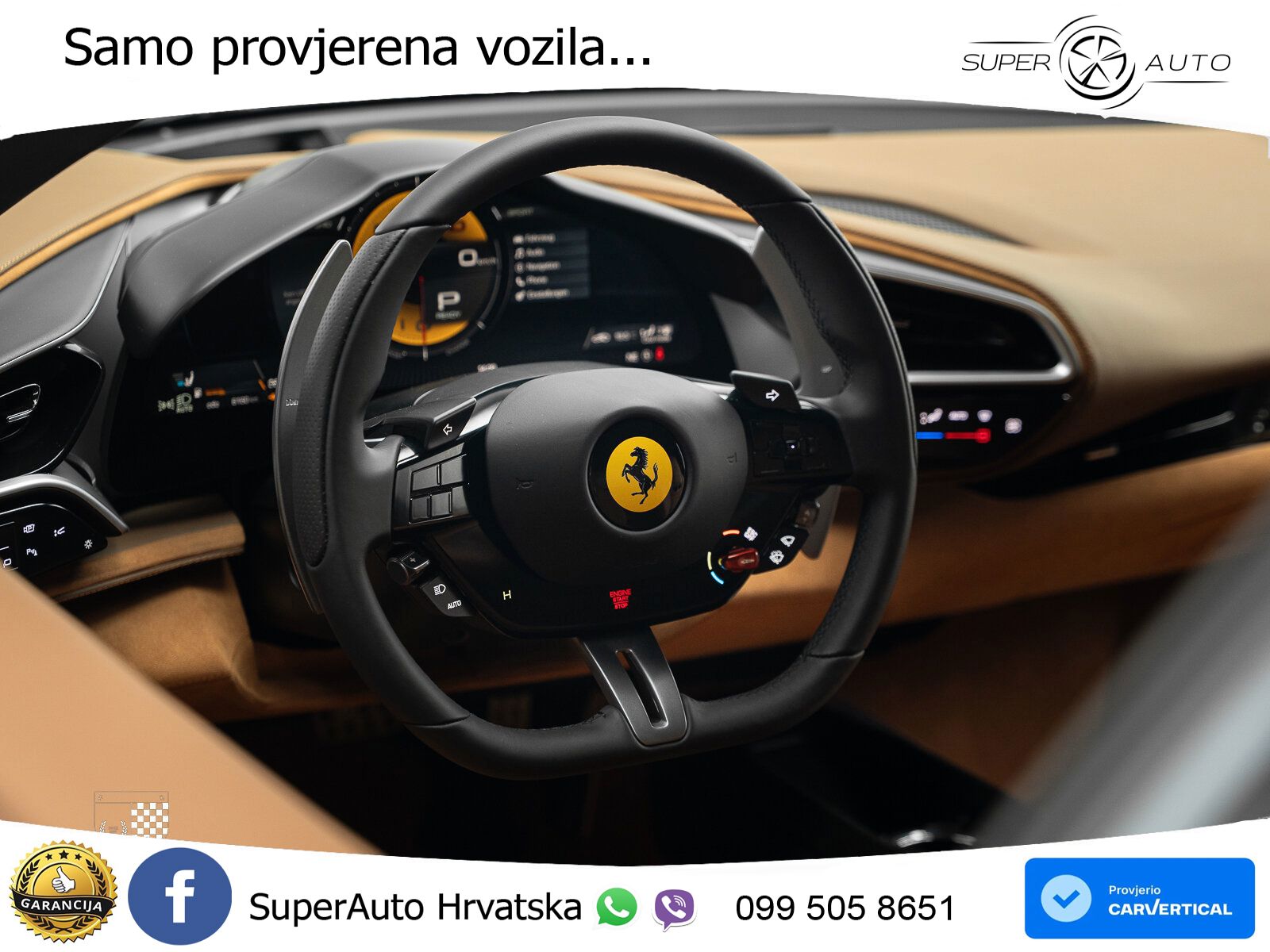 Ferrari 296 GTB 3.0 V6 (830 KS) F1 DCT