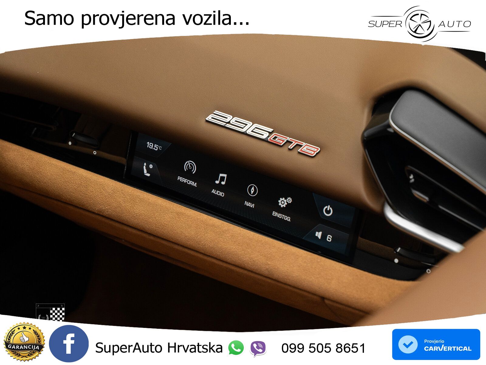 Ferrari 296 GTB 3.0 V6 (830 KS) F1 DCT