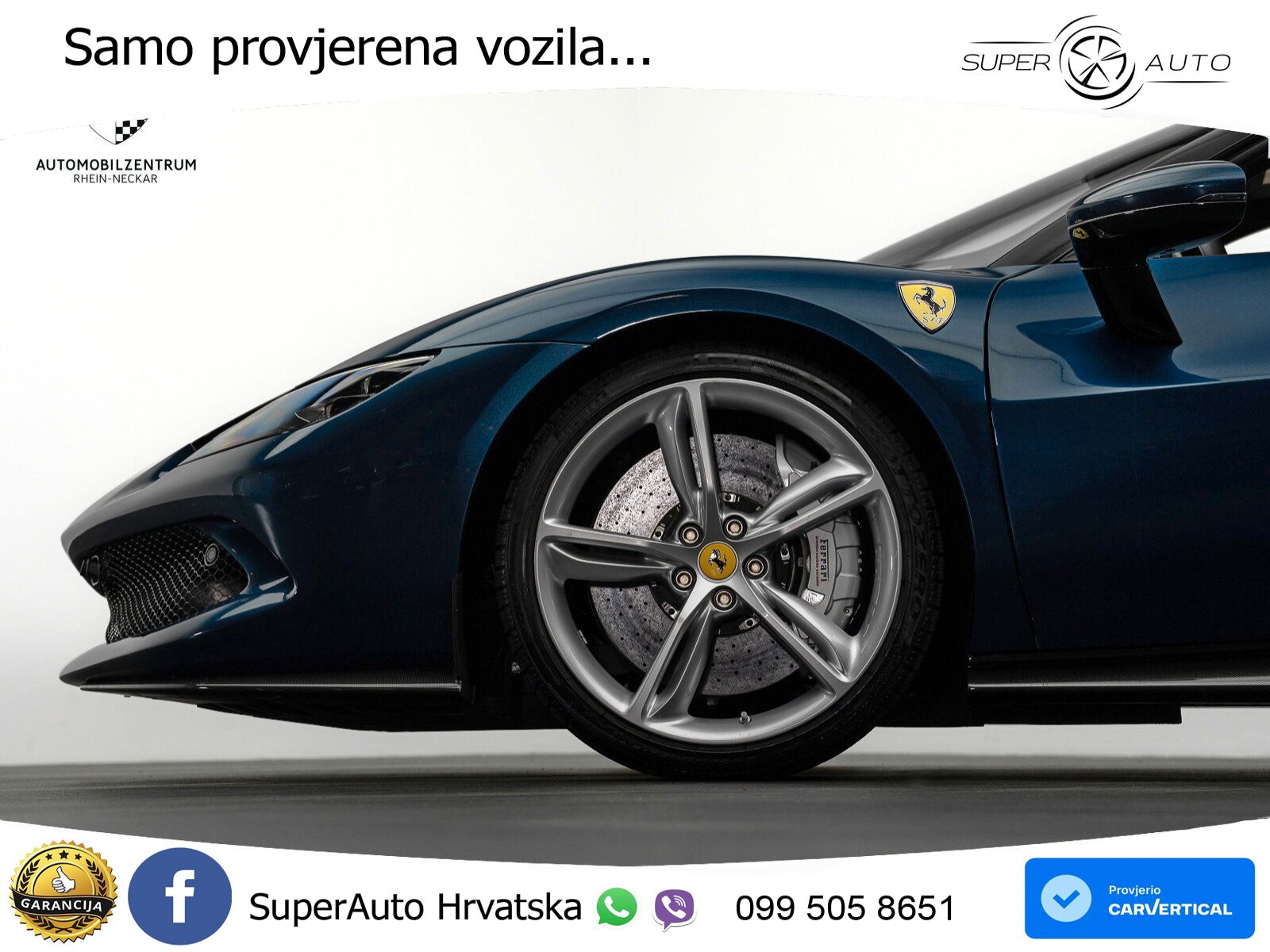 Ferrari 296 GTB 3.0 V6 (830 KS) F1 DCT