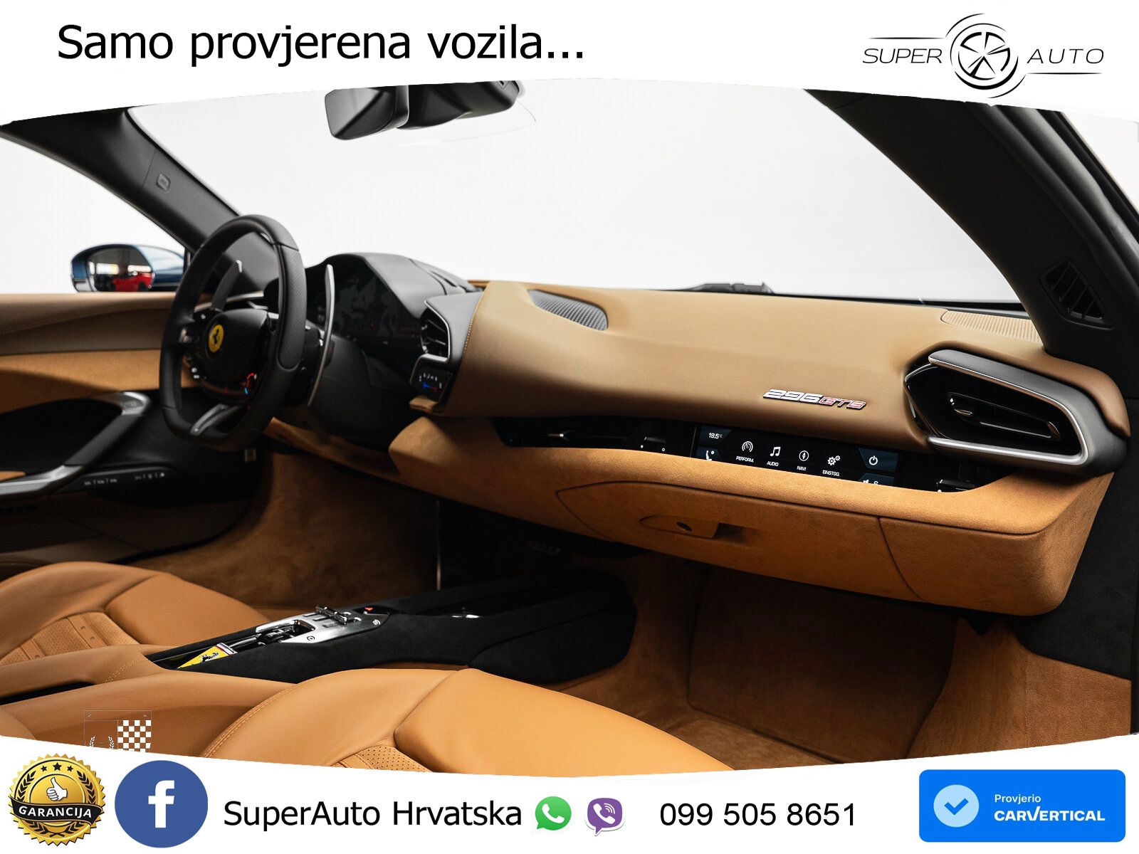 Ferrari 296 GTB 3.0 V6 (830 KS) F1 DCT