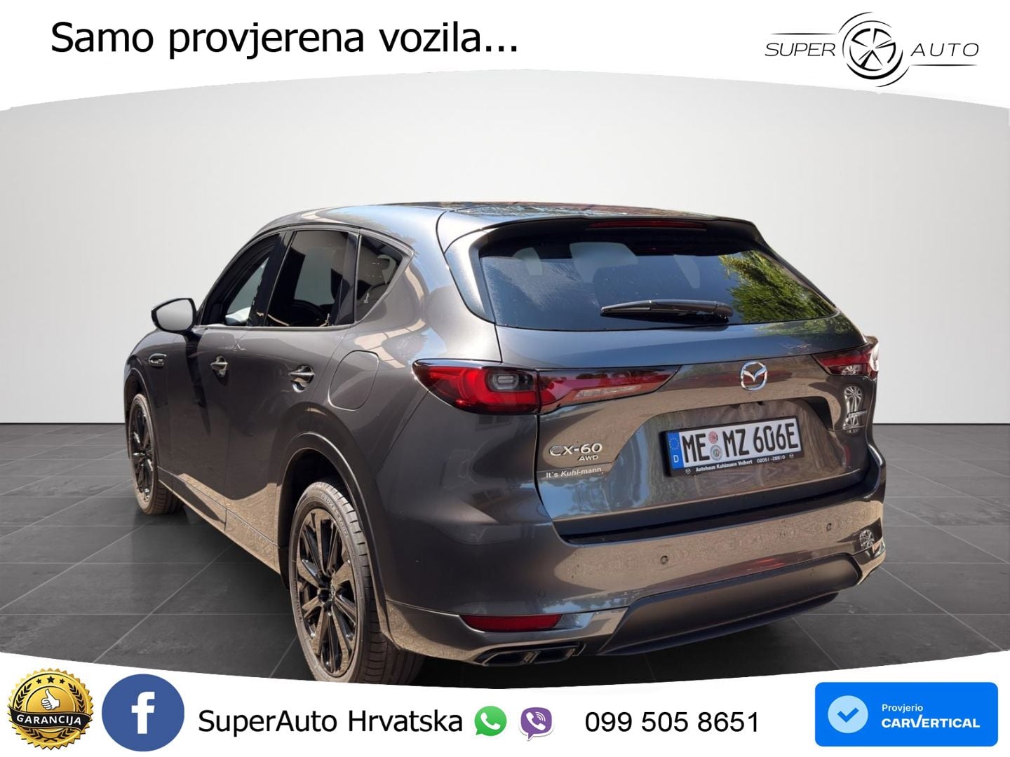 Mazda CX-60 2.5 e-Skyactiv (328 KS) AWD Automatic LED+GR SJED+ACC