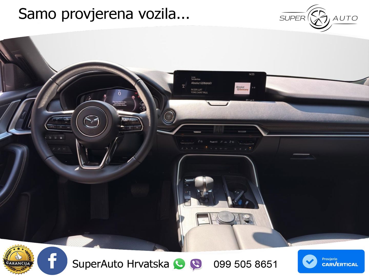 Mazda CX-60 2.5 e-Skyactiv (328 KS) AWD Automatic LED+GR SJED+ACC
