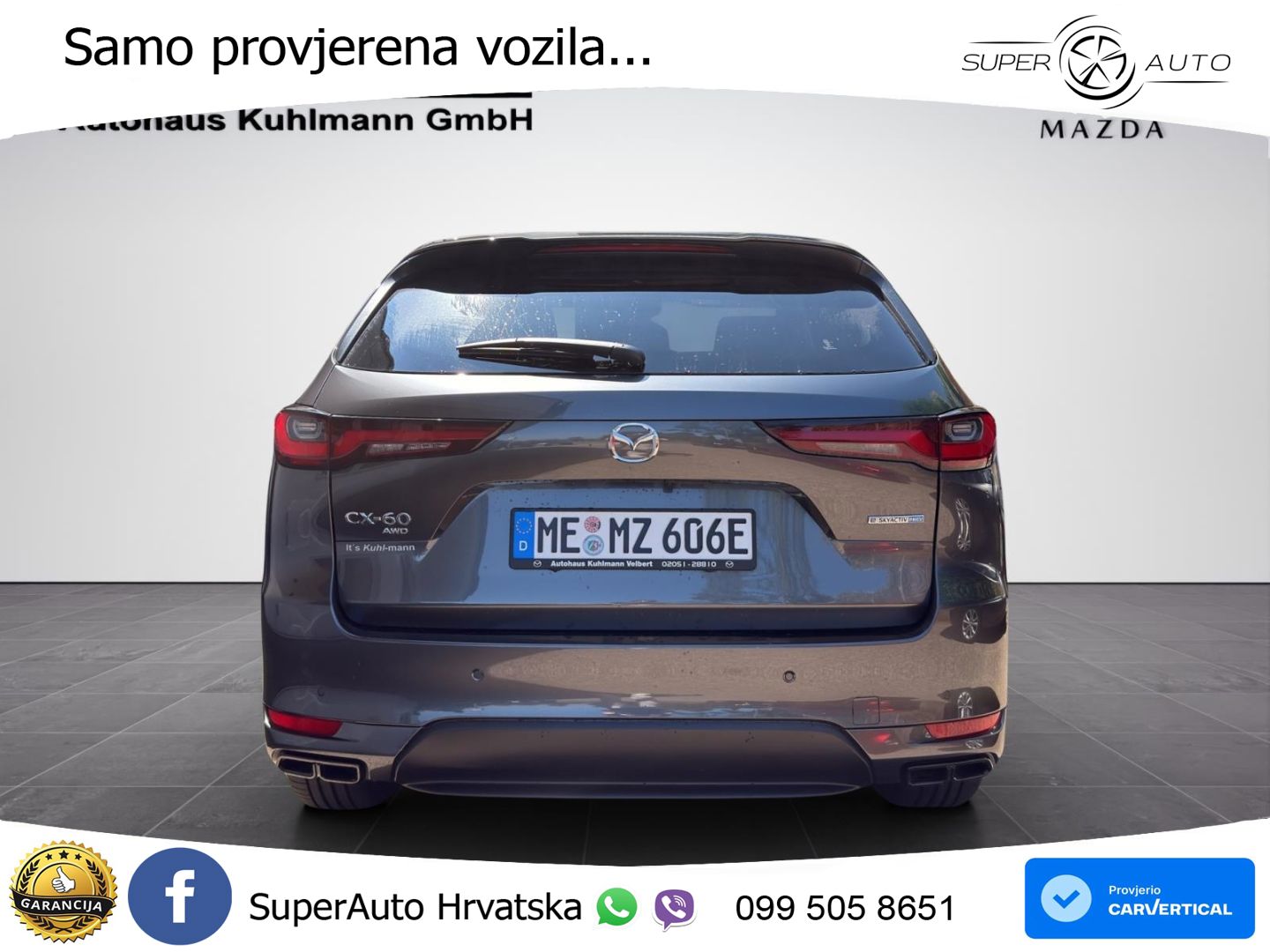 Mazda CX-60 2.5 e-Skyactiv (328 KS) AWD Automatic LED+GR SJED+ACC