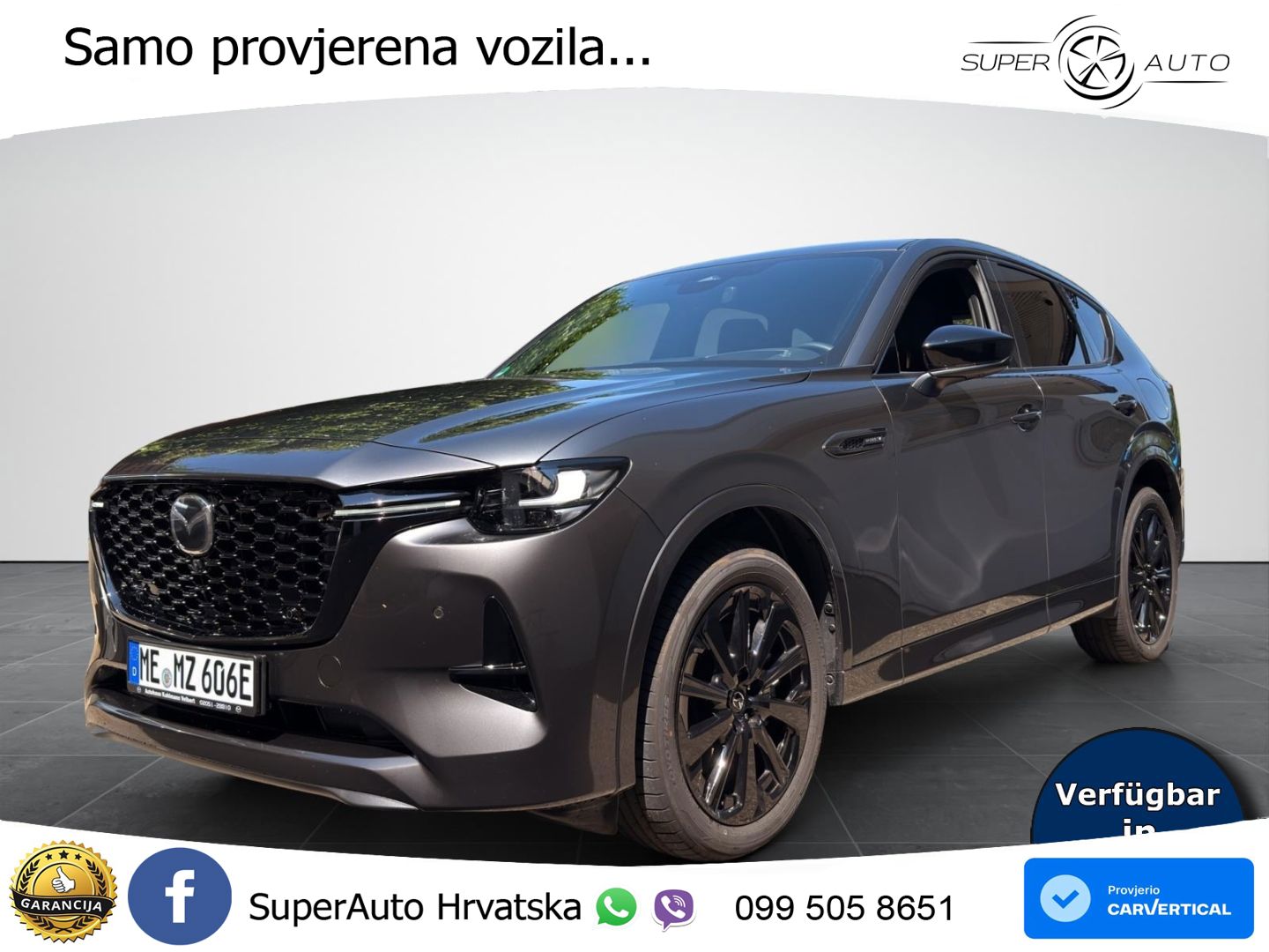 Mazda CX-60 2.5 e-Skyactiv (328 KS) AWD Automatic LED+GR SJED+ACC