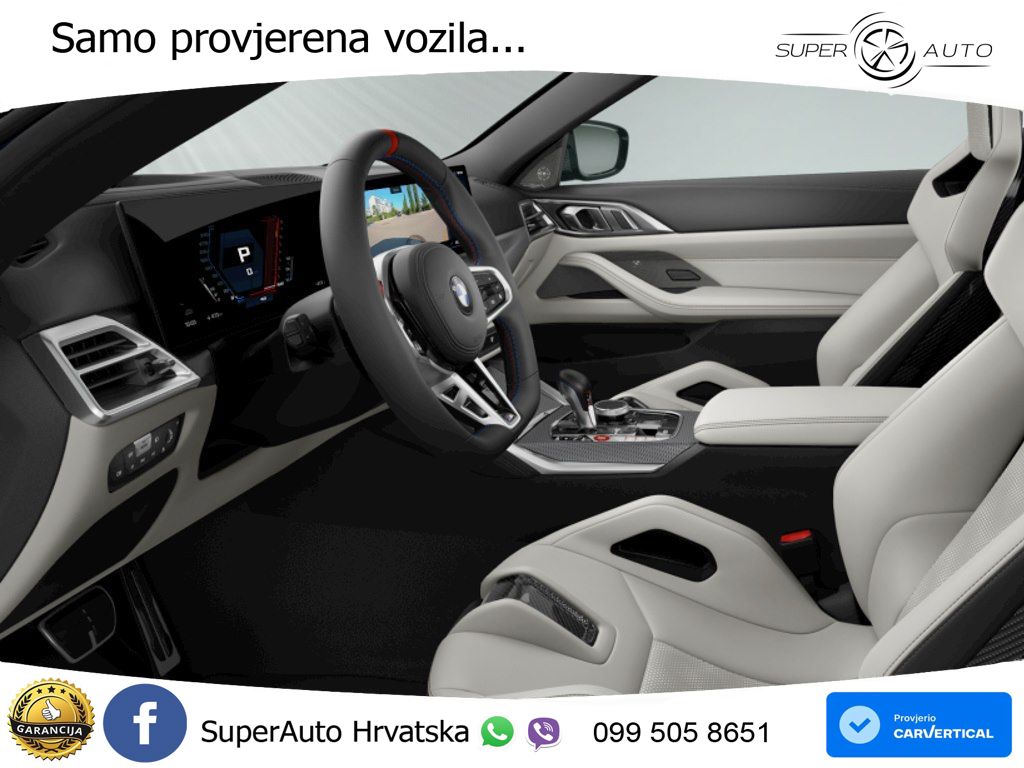 BMW M4 Competition 3.0 (510 KS) Steptronic LED+GR SJED+ACC