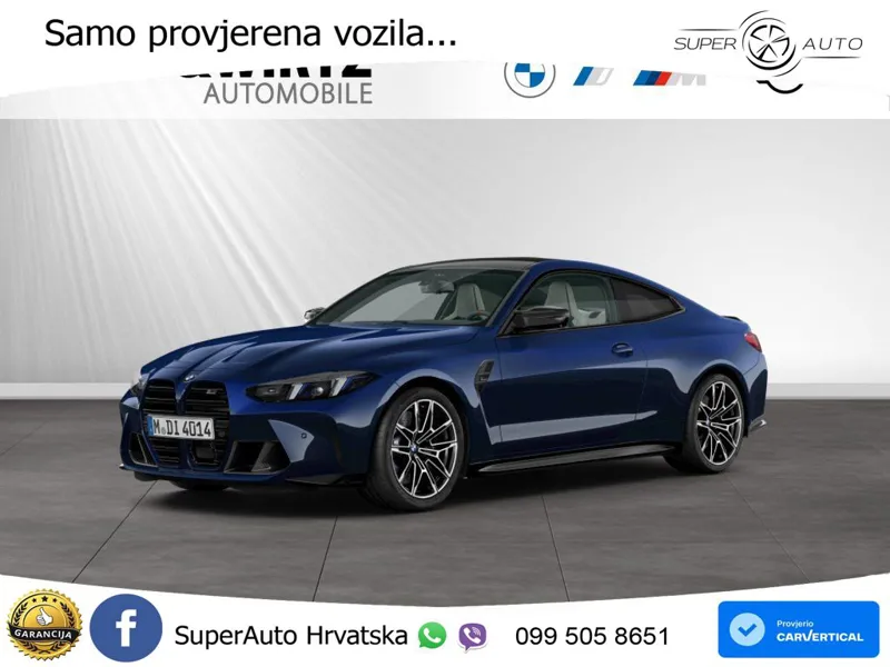 BMW M4 Competition 3.0 (510 KS) Steptronic LED+GR SJED+ACC