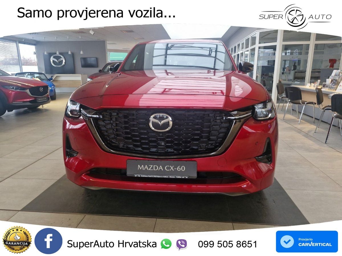 Mazda CX-60 3.3 e-Skyactiv D (254 KS) AWD Automatic MATRIX+GR SJED+KAM