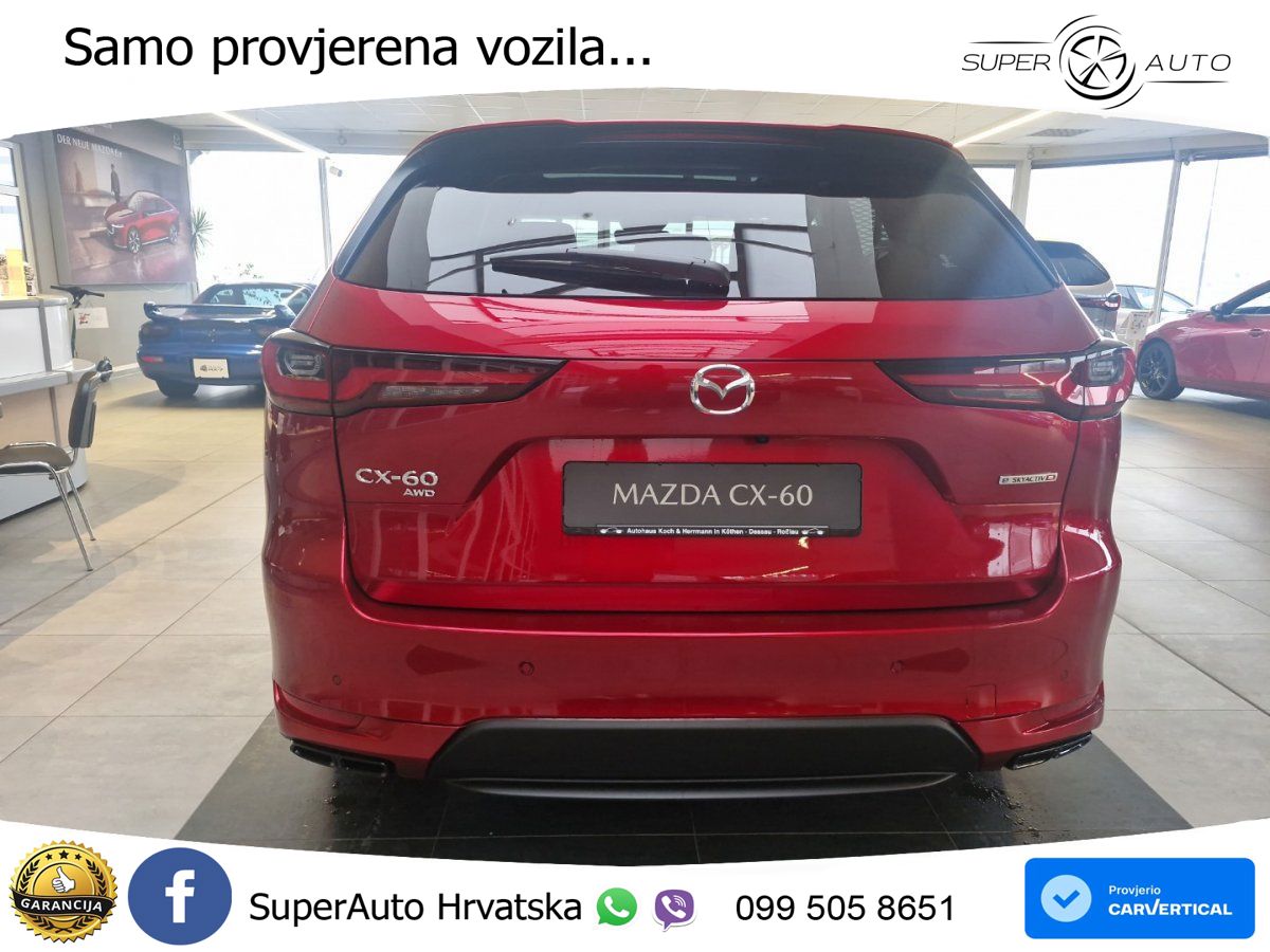 Mazda CX-60 3.3 e-Skyactiv D (254 KS) AWD Automatic MATRIX+GR SJED+KAM
