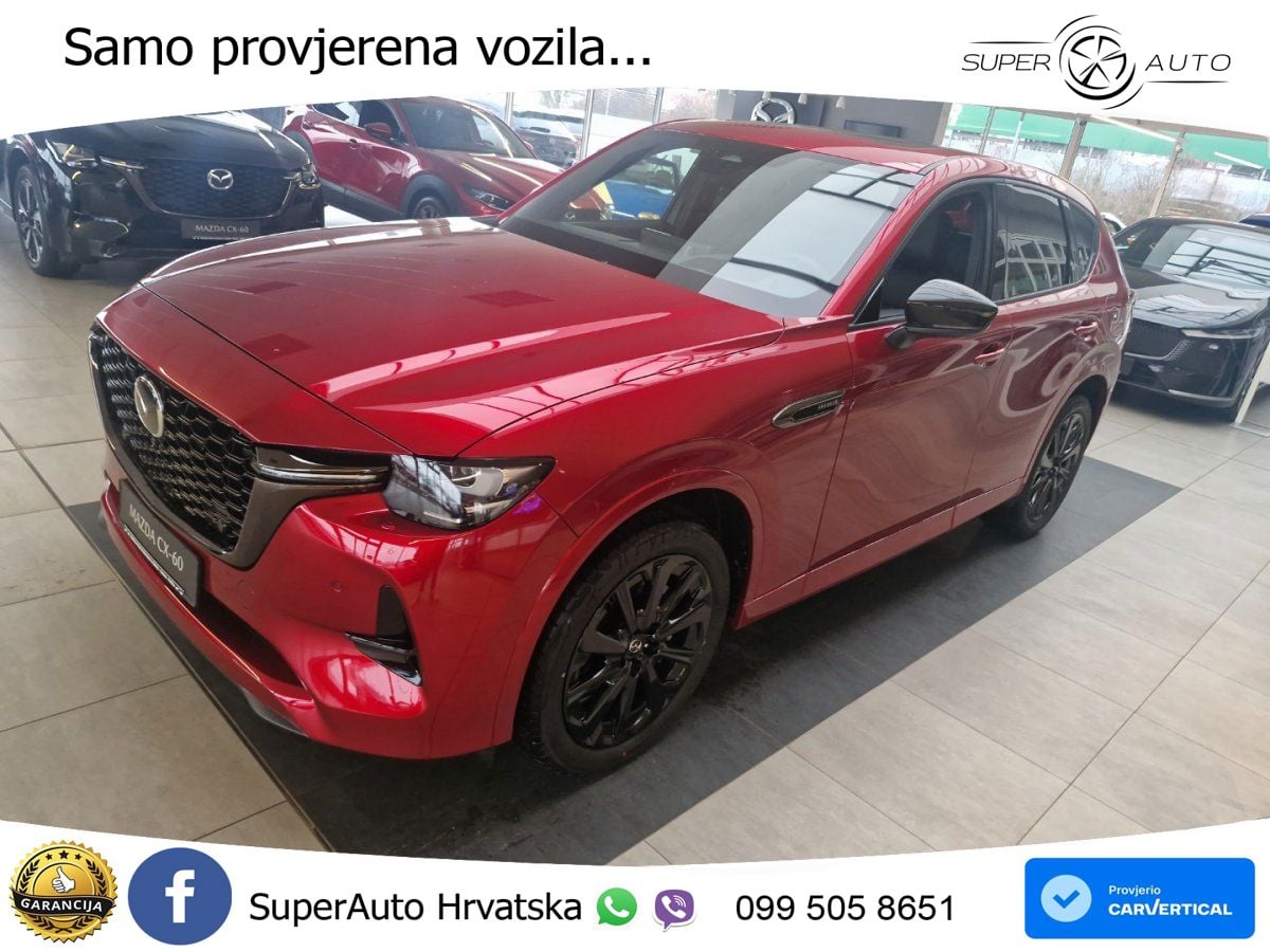 Mazda CX-60 3.3 e-Skyactiv D (254 KS) AWD Automatic MATRIX+GR SJED+KAM