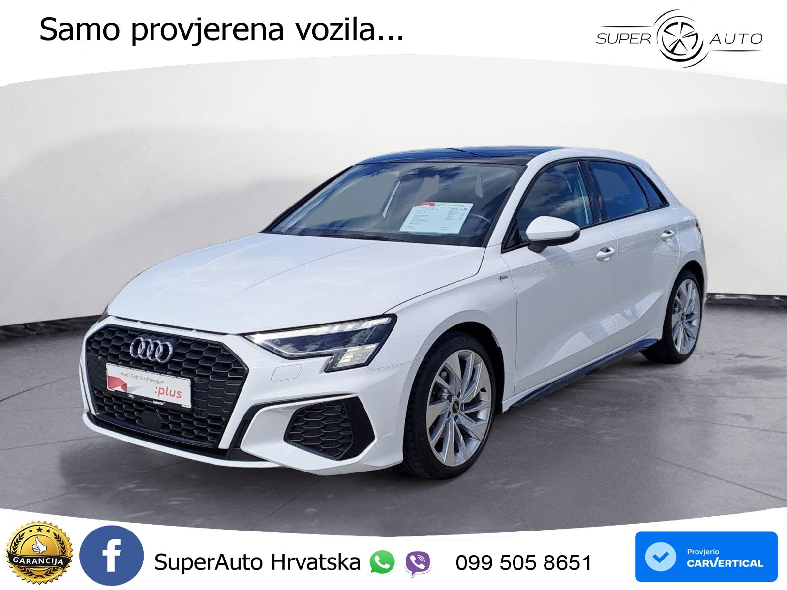 Audi A3 35 TFSI (150 KS) S tronic S line LED+GR SJED+ACC