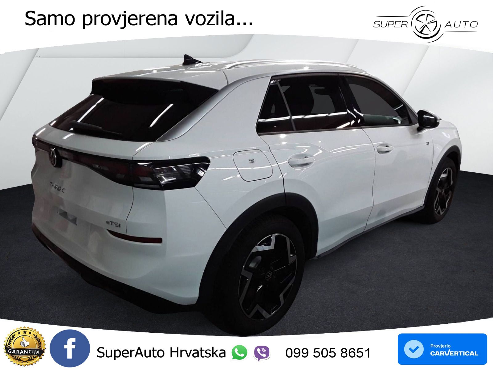 Volkswagen T-Roc 1.5 eTSI (150 KS)  DSG R-Line LED+GR SJED+ACC