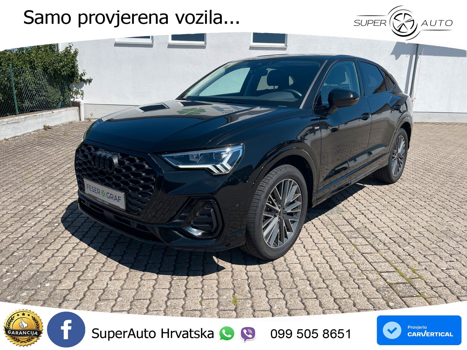 Audi Q3 II Sportback 40 TFSI (190 KS) quattro S tronic S line LED+GR SJED+ACC