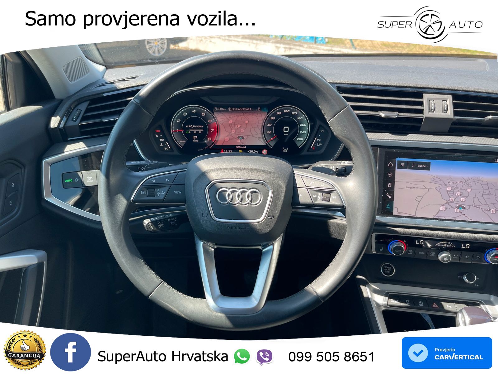 Audi Q3 II Sportback 40 TFSI (190 KS) quattro S tronic S line LED+GR SJED+ACC