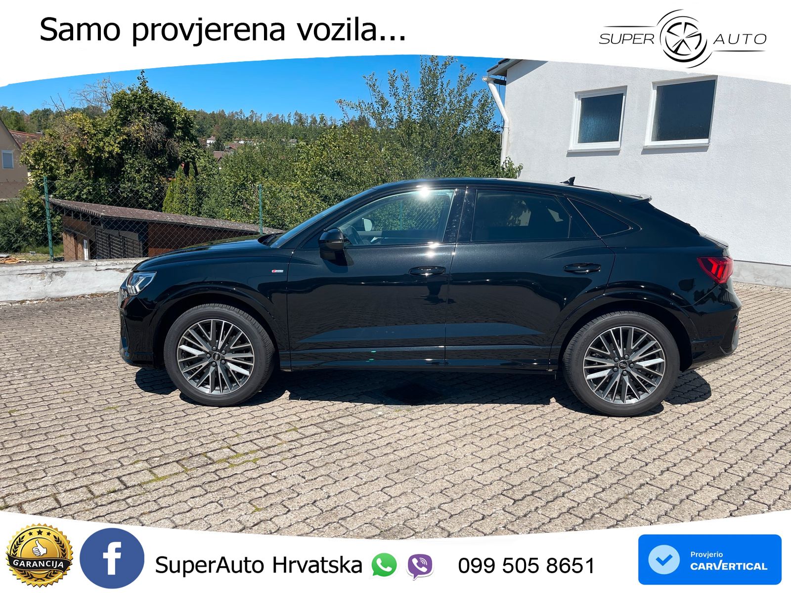 Audi Q3 II Sportback 40 TFSI (190 KS) quattro S tronic S line LED+GR SJED+ACC
