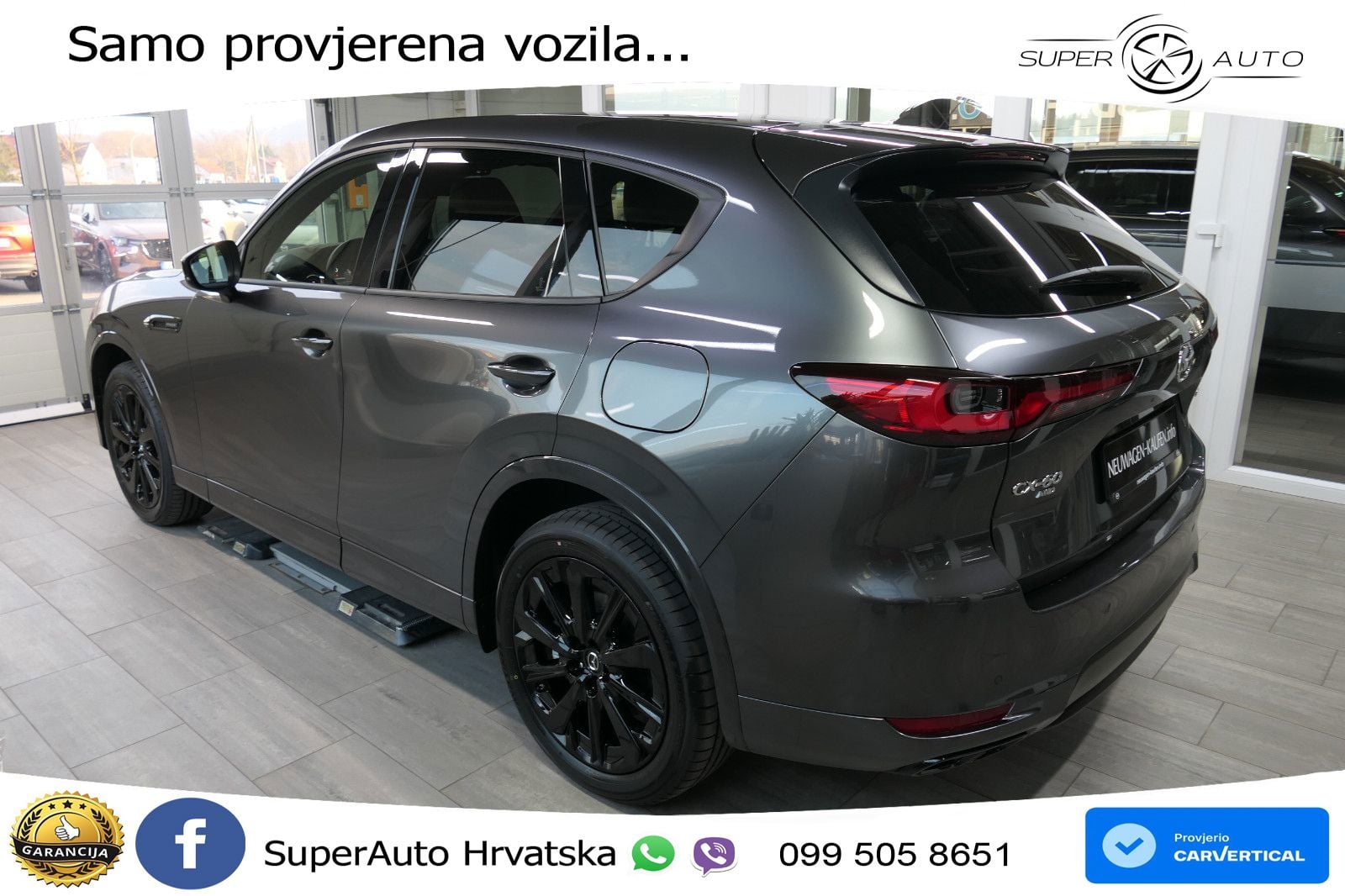 Mazda CX-60 3.3 e-Skyactiv D (254 KS) AWD Automatic MATRIX+GR SJED+KAM