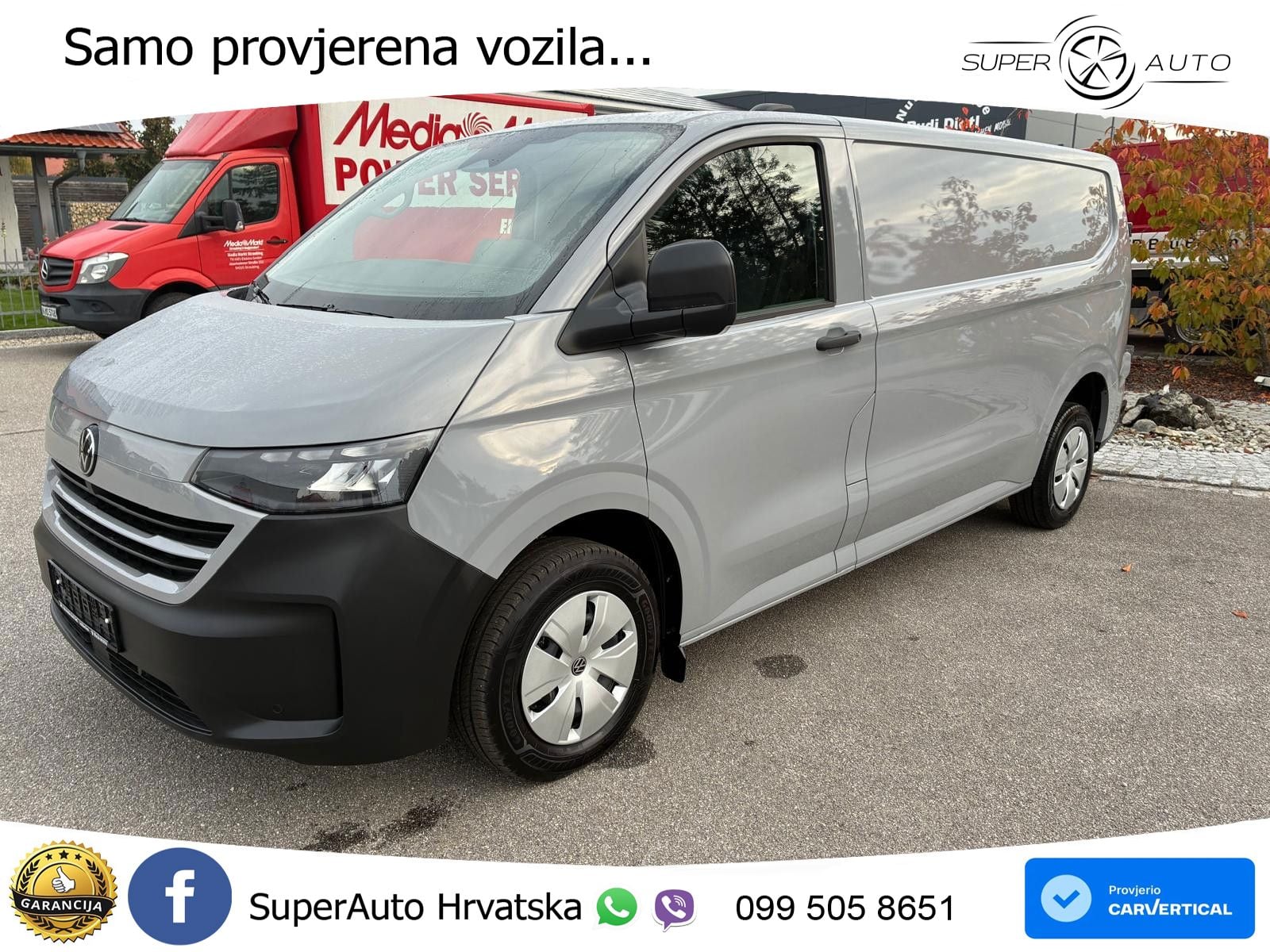 Volkswagen 2,0 TDI Transporter T7 KA LR*LED*Kamera*AHK* 150 KS