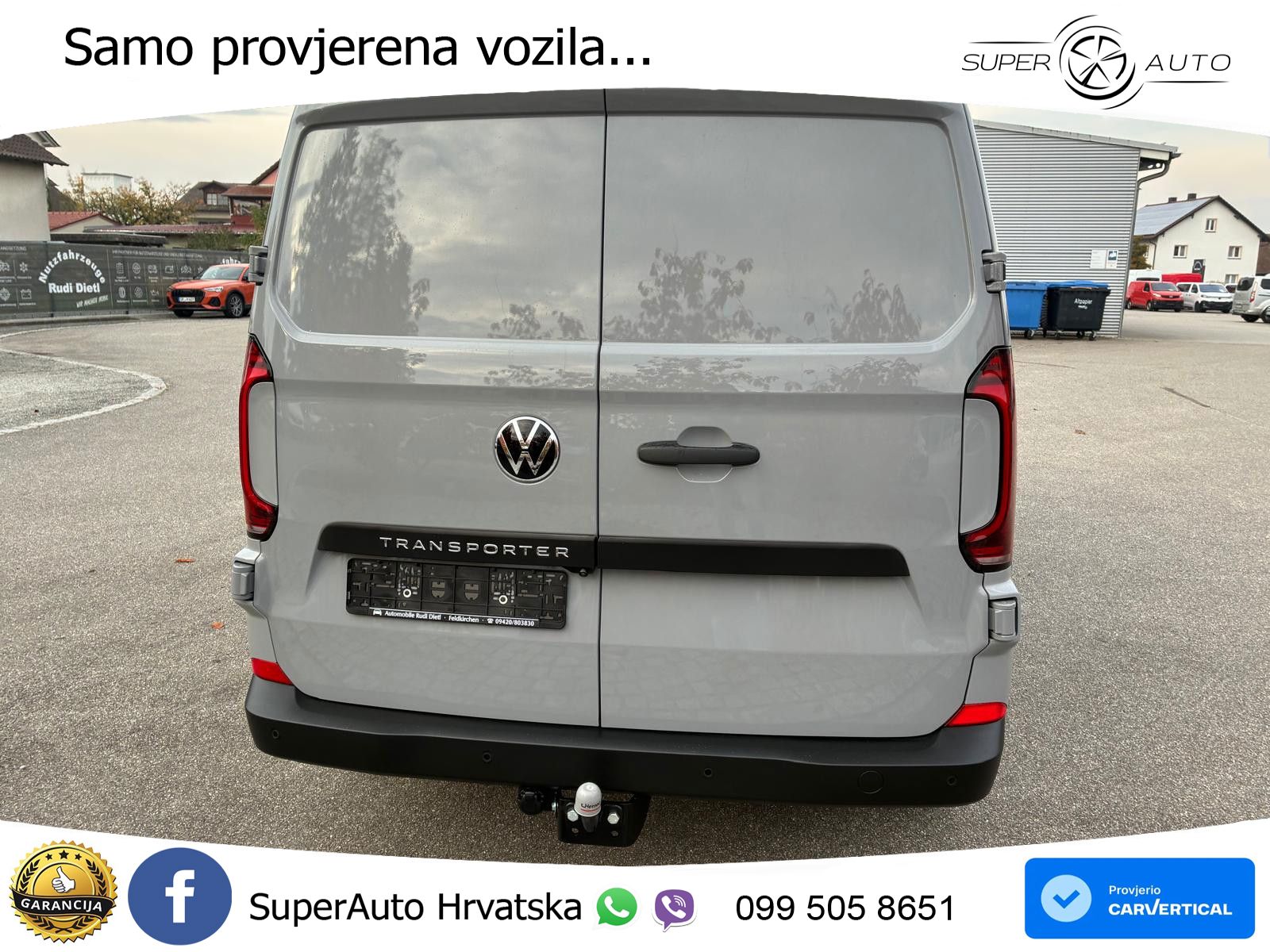 Volkswagen 2,0 TDI Transporter T7 KA LR*LED*Kamera*AHK* 150 KS