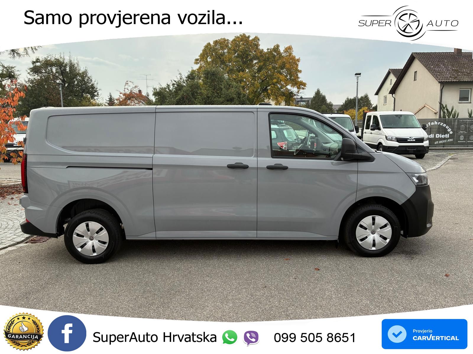 Volkswagen 2,0 TDI Transporter T7 KA LR*LED*Kamera*AHK* 150 KS