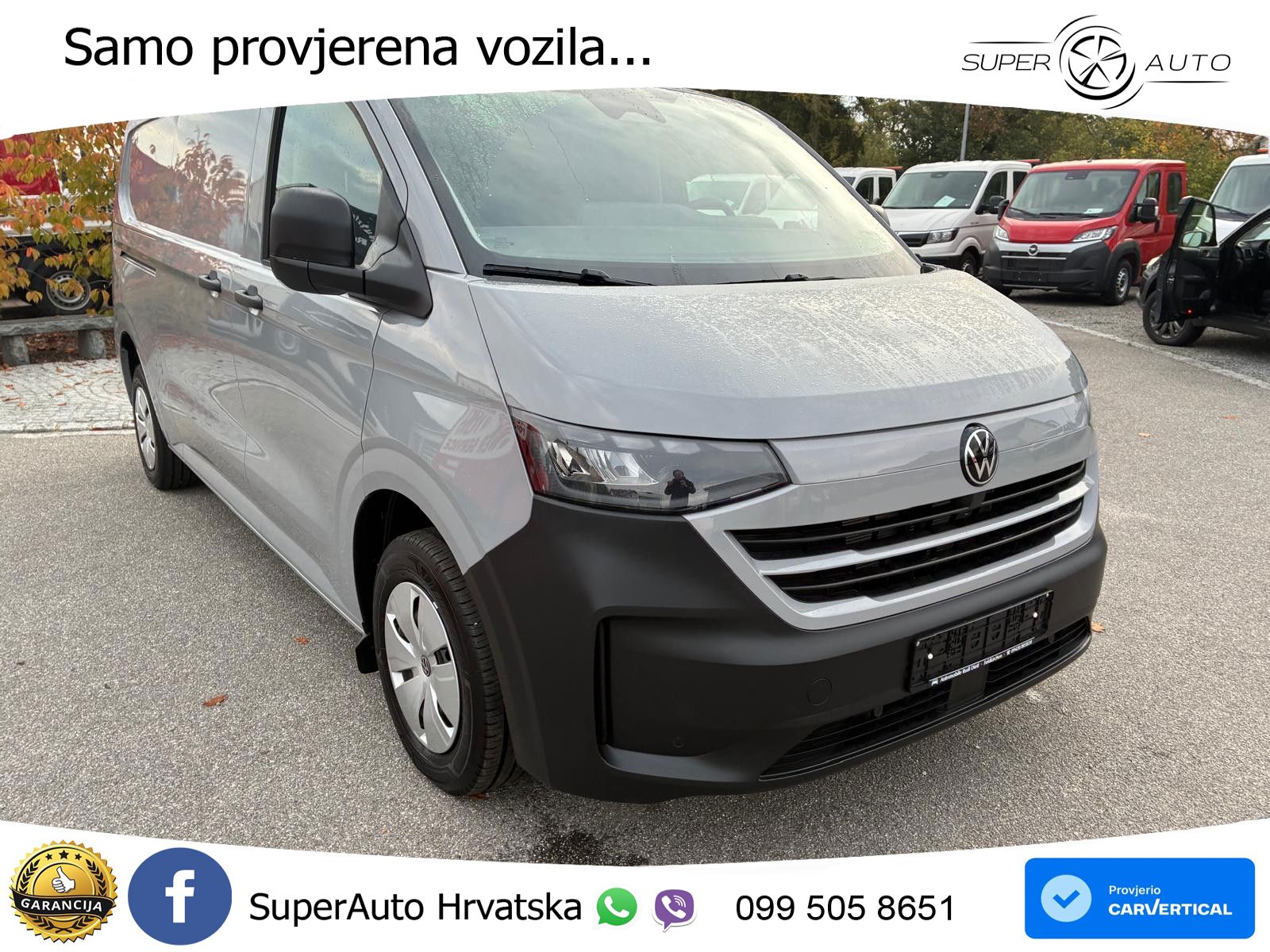 Volkswagen 2,0 TDI Transporter T7 KA LR*LED*Kamera*AHK* 150 KS