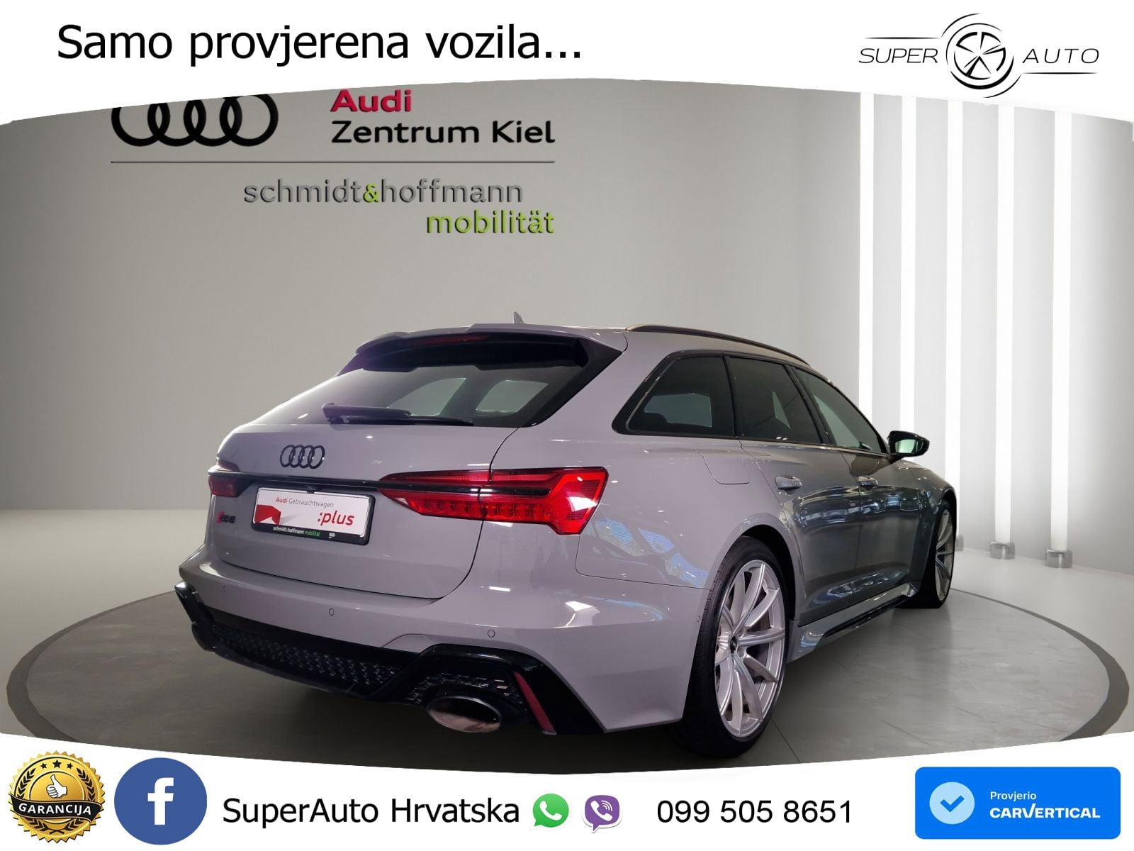 Audi RS6 Avant 4.0 TFSI V8 (600 KS) quattro Tiptronic LED+GR SJED+ACC