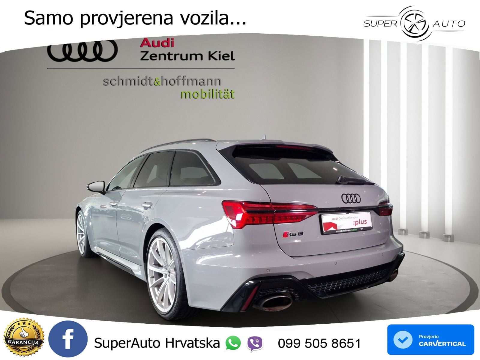 Audi RS6 Avant 4.0 TFSI V8 (600 KS) quattro Tiptronic LED+GR SJED+ACC