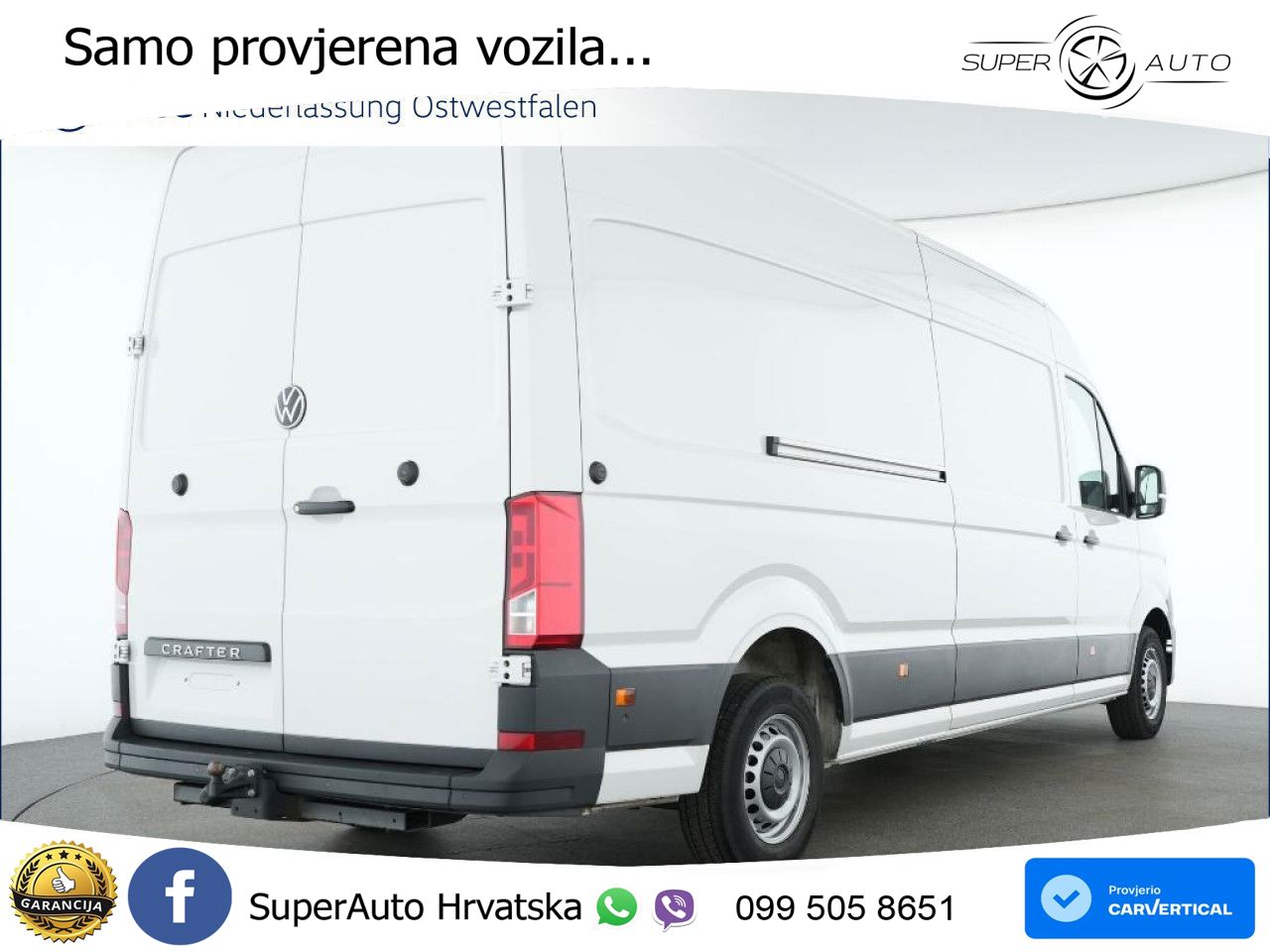 Volkswagen Crafter Kasten lang Kamera Park-Assist Navi AHK 140 KS