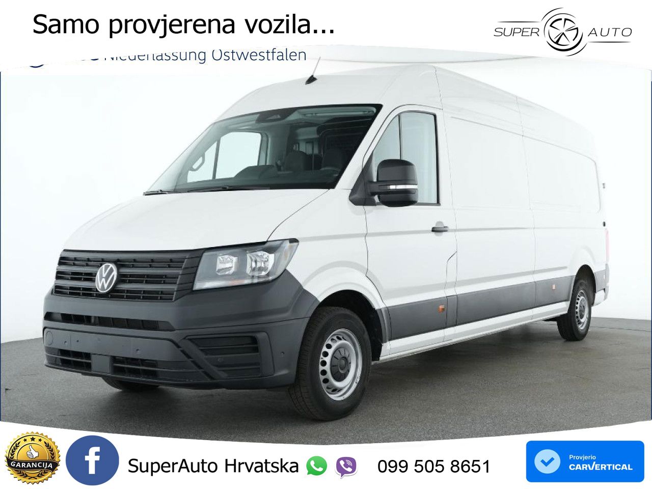 Volkswagen Crafter Kasten lang Kamera Park-Assist Navi AHK 140 KS